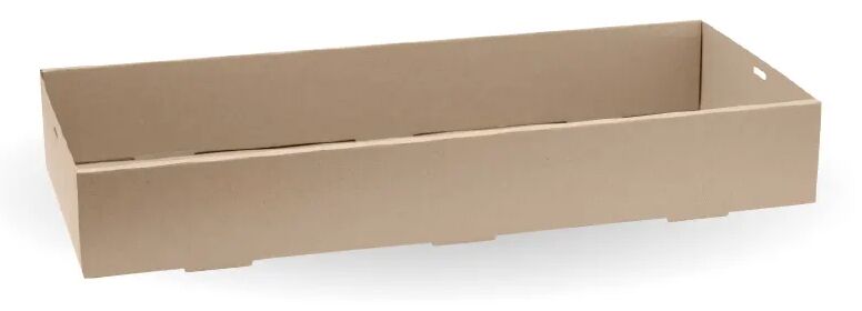 BioBoard**Large Catering Tray Base 558x252x80mm Biopak (50)