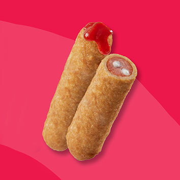 Keppel Eats Sausage Battered Cheese & Bacon