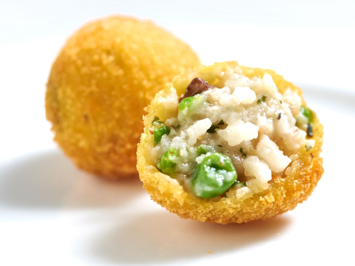 Arancini, Mushroom and Green Pea 1Kg Hermans (H)