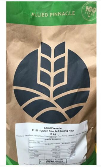 Flour, Self Raising Gluten Free 10Kg 111191 Allied (GF) (VG)