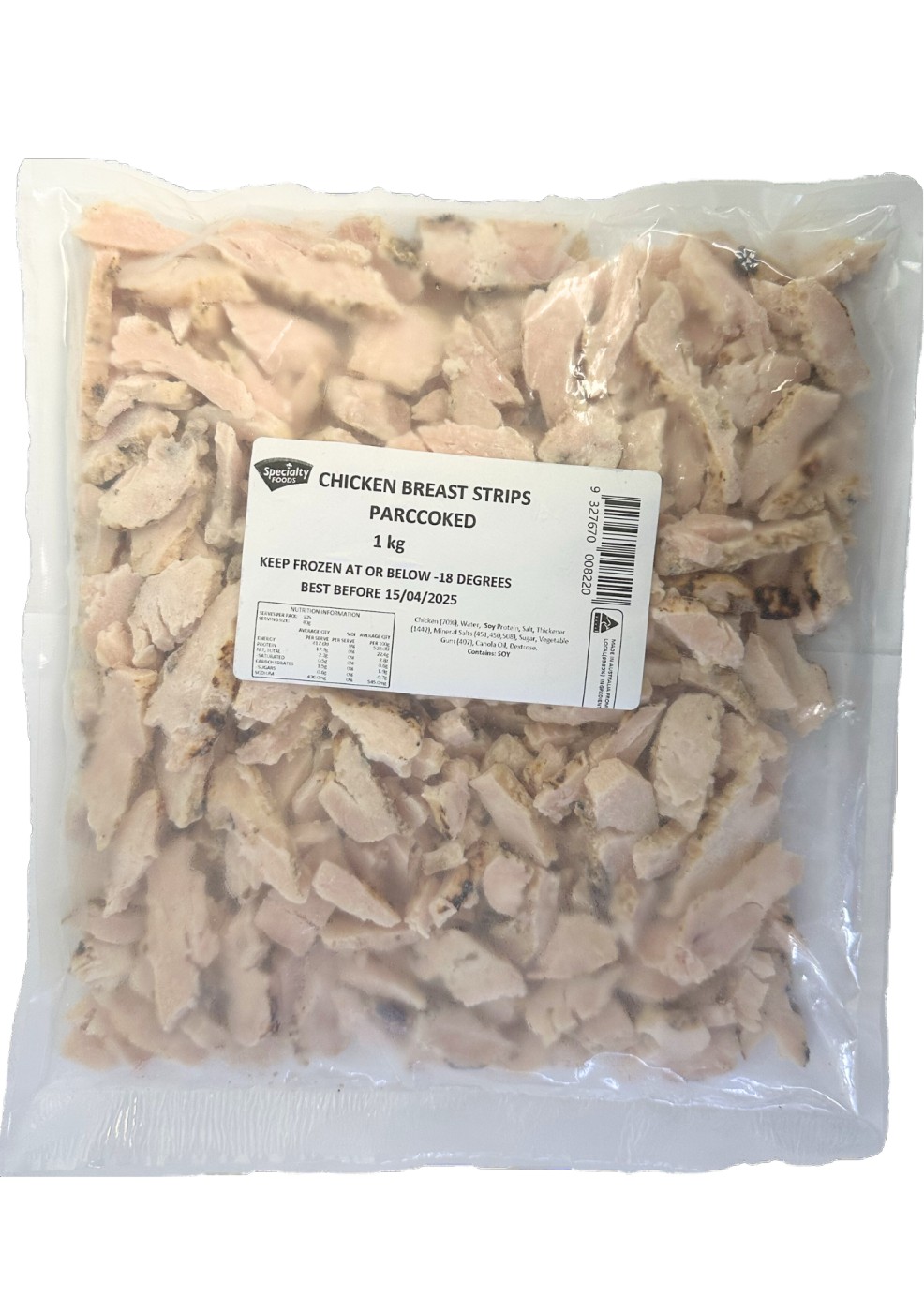 Chicken Strips, 1kg Specialty Cooked