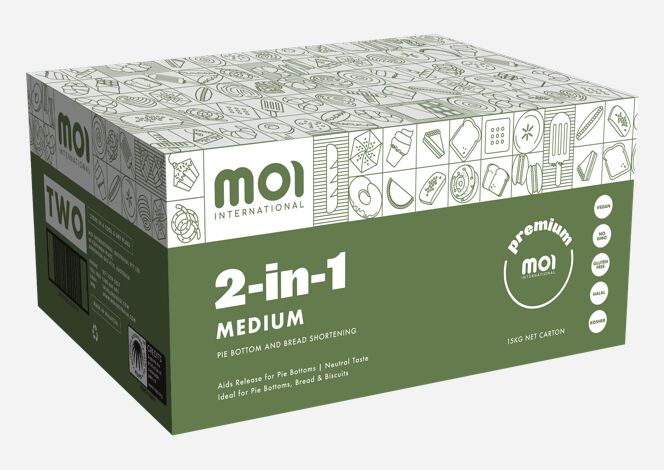 Vegetable Shortening 2 in 1 Pie Base & Bread 15Kg MOI (GF) (H) (V)