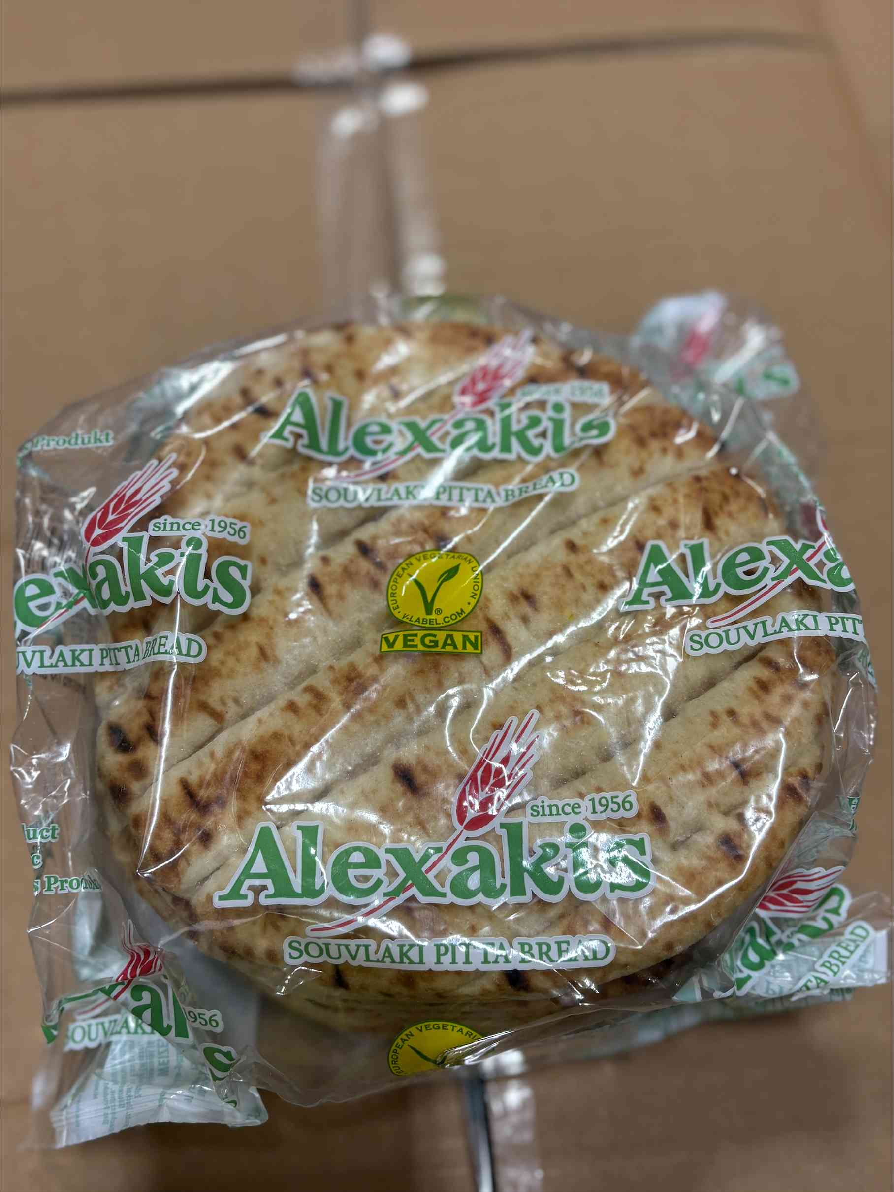 Pitta Bread 20cm (10) Alexakis (VG)