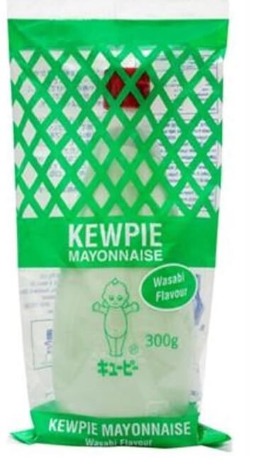 Mayonnaise, Wasabi Flavour 300gm Kewpie (GF) (H)