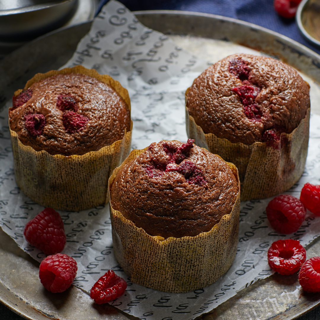 Helen's Muffins Chocolate Raspberry