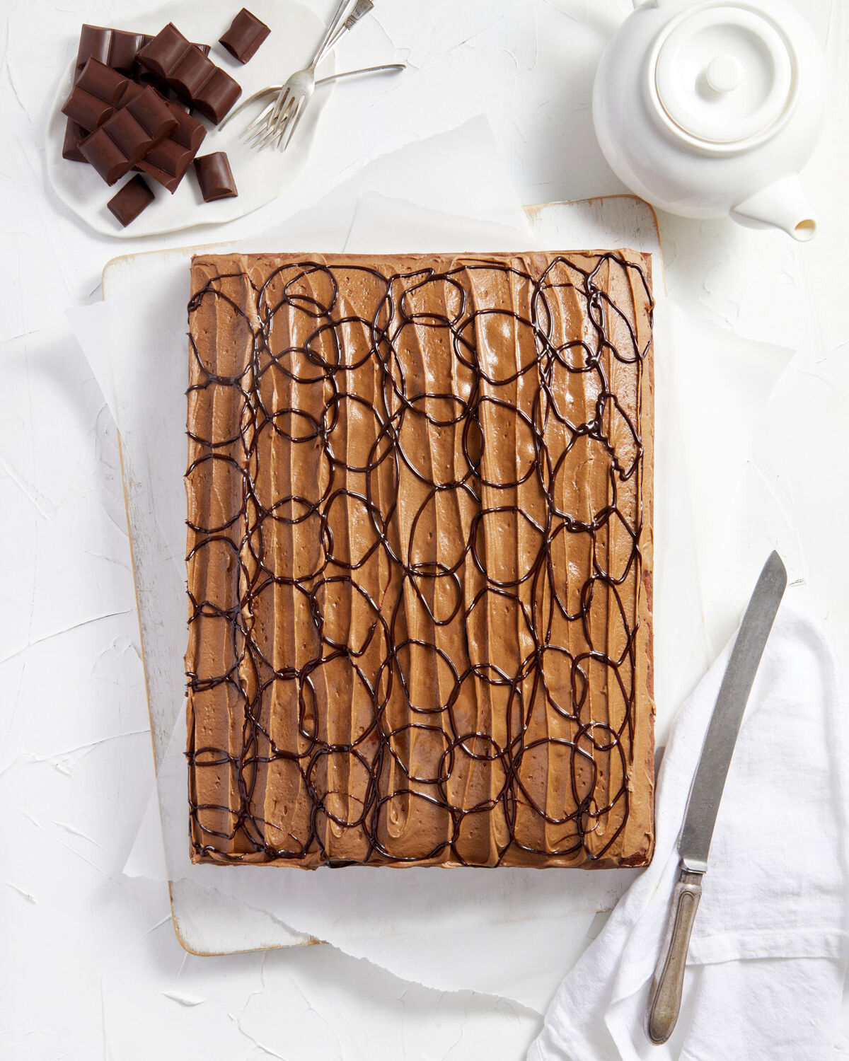 Cake, Chocolate Slab Whole 2 Kg Mamakaz