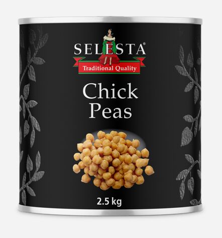 Chick**Peas Canned 2.5kg Selesta (H)