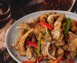 Hakka Pork Salt & Pepper