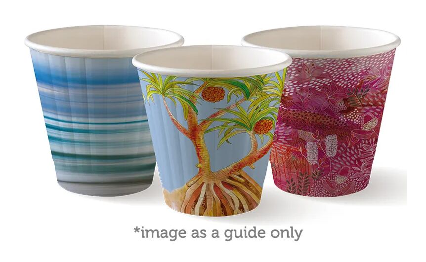 Cups** Coffee Art Series Double Wall 295ml BioCup (20X50) BioPak