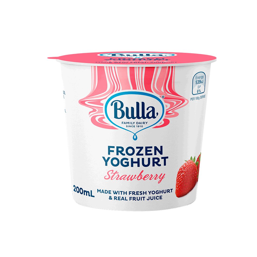 Bulla Frozen Yoghurt Strawberry