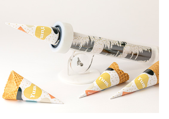 Altimate Ice Cream Cone Sleeve Dispenser 18°