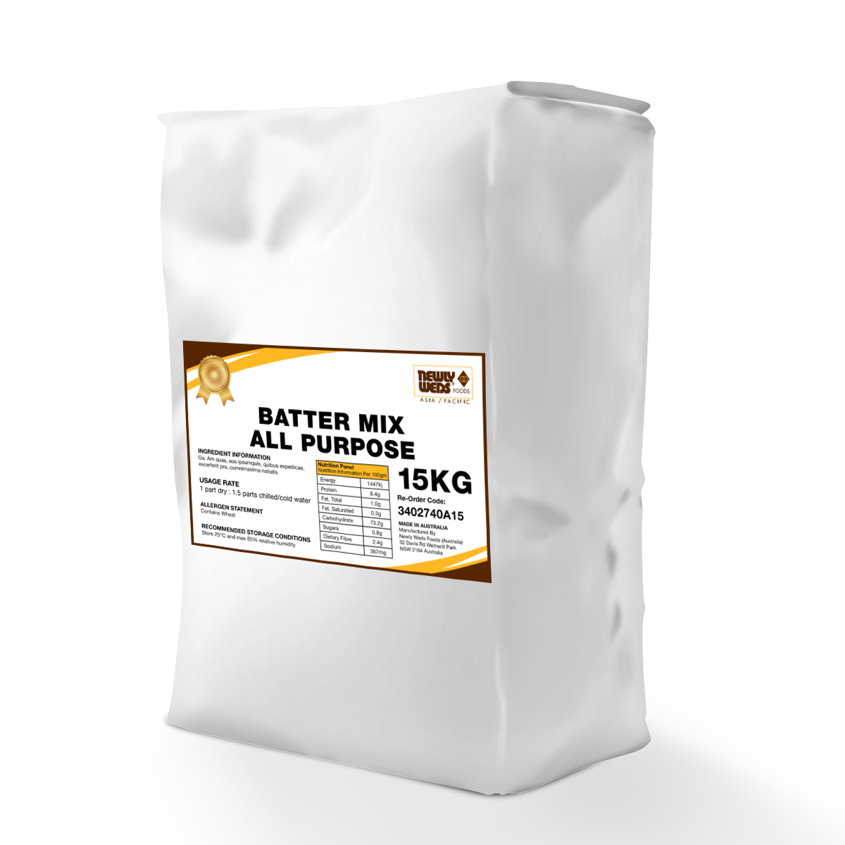 Newly Weds Foods Batter Mix All Purpose