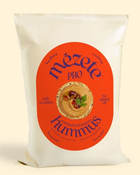 Dip, Roasted Red Pepper Hummus Mezete 1kg (H) (VG)