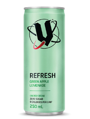 V Energy Energy Drink Refresh Green Apple Lemonade