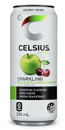 Drink**Celsius Green Apple Cherry 24X330ml Suntory