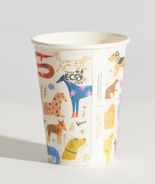 Cups, Coffee 12oz Single Wall CREATIVE (50) Truly Eco