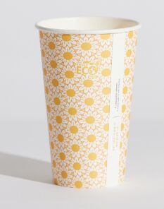 Cups, Coffee 16oz Double Wall BLACK (25) Truly Eco