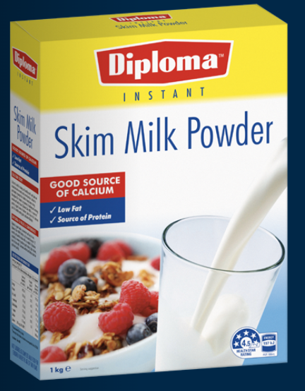 Milk Powder Instant Skim 1Kg Diploma