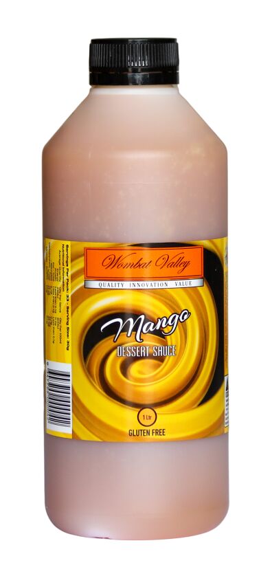 Dessert Sauce, Mango 1kg, Wombat Valley