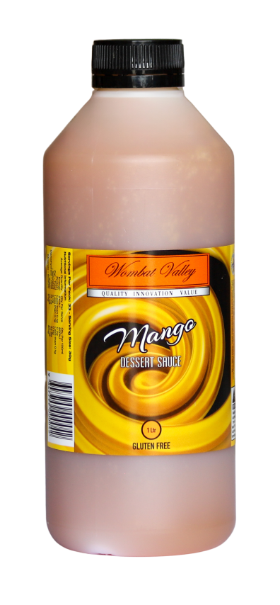 Dessert Sauce, Mango 1kg, Wombat Valley