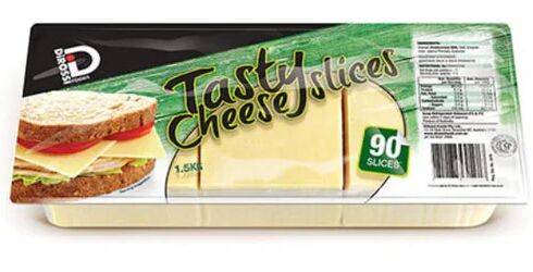Cheese Sliced Tasty Cheddar (90) 1.5kg DiRossi (GF) (H)