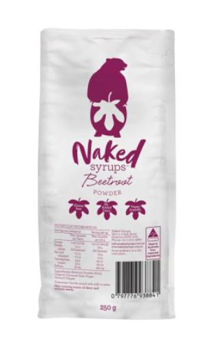 Powder, Beetroot Flavour 250gm Naked Syrups (VG)