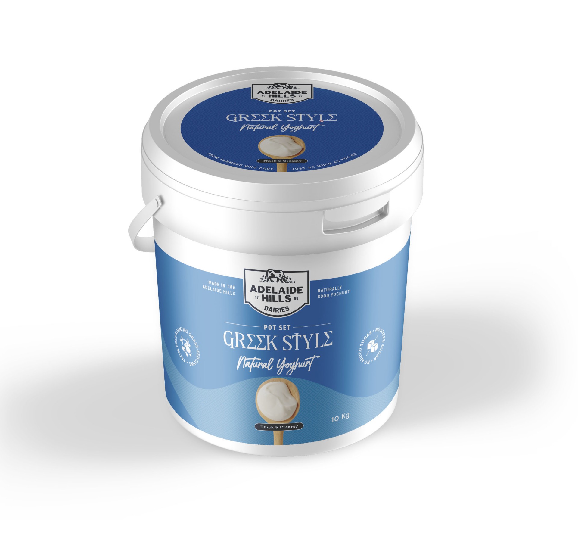 Yoghurt, Greek Style 10kg, Adelaide Hills Dairy