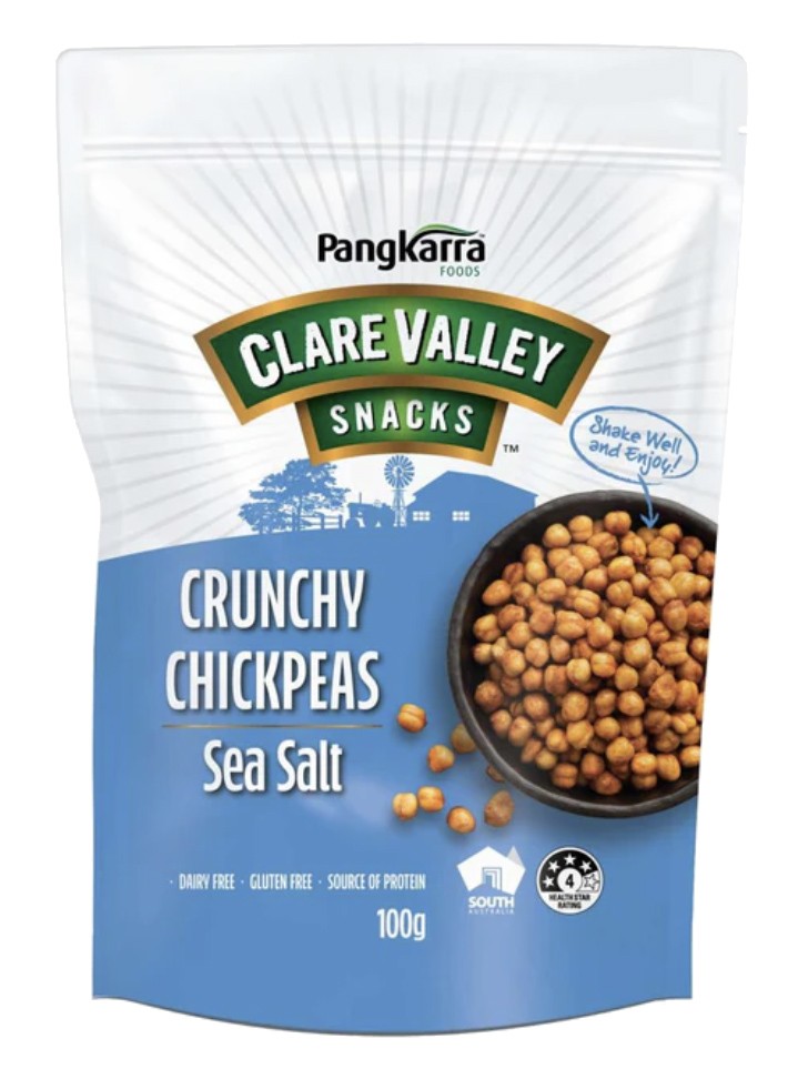Chickpeas**Crunchy Sea Salt 8x100g, Pangkarra