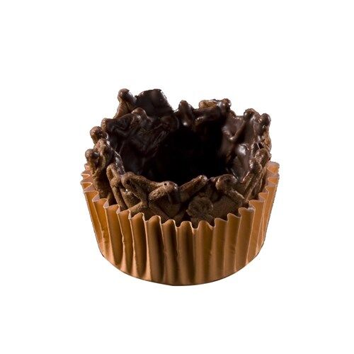 Waffle, Chocolate Basket Small 120 x 4-5gm La Rose Noire