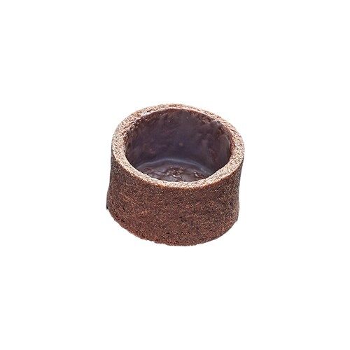 Tart Shell, Chocolate Mini Round 210 x 7-8gm La Rose Noire (H)