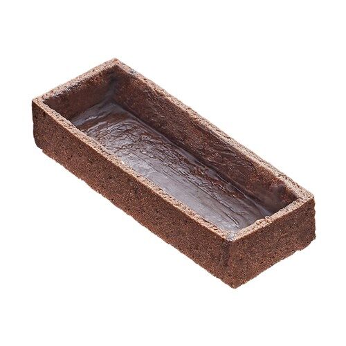 Tart Shell**Chocolate Large Rectangle 70 x 24-26gm La Rose Noire