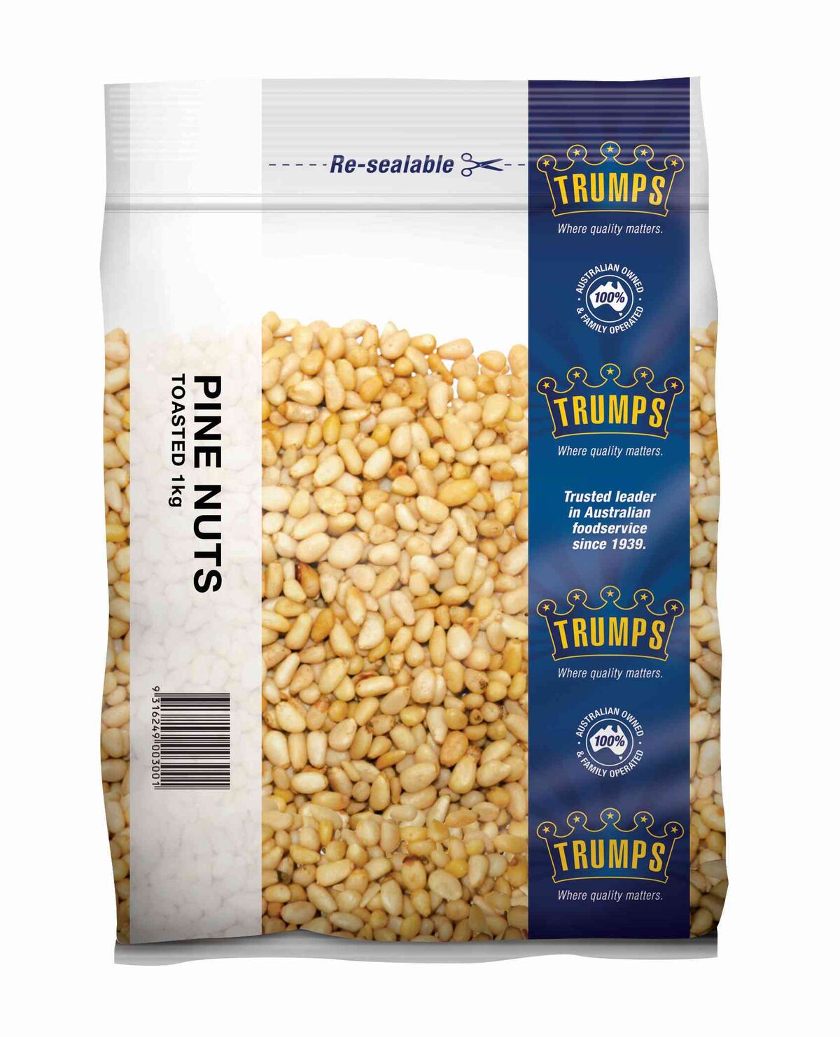 Nuts Pine**Toasted 1Kg Trumps