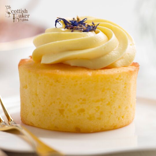 Cake, Lemon with Citrus CremeThe Scottish Baker 12x150g (GF)