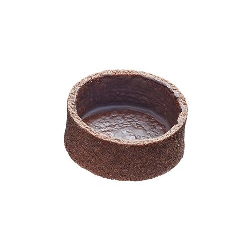 Tart Shell, Chocolate Small Round 125 x 11-12gm La Rose Noire