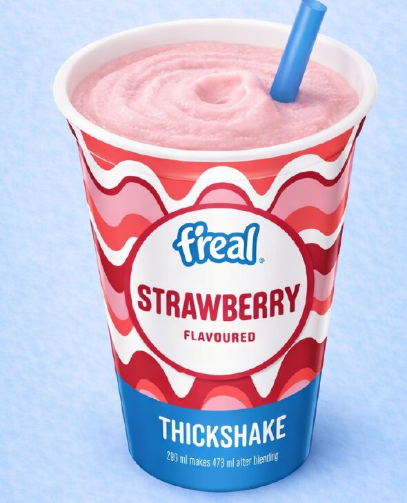 Thickshake**Strawberry 10x296ml Freal (GF)