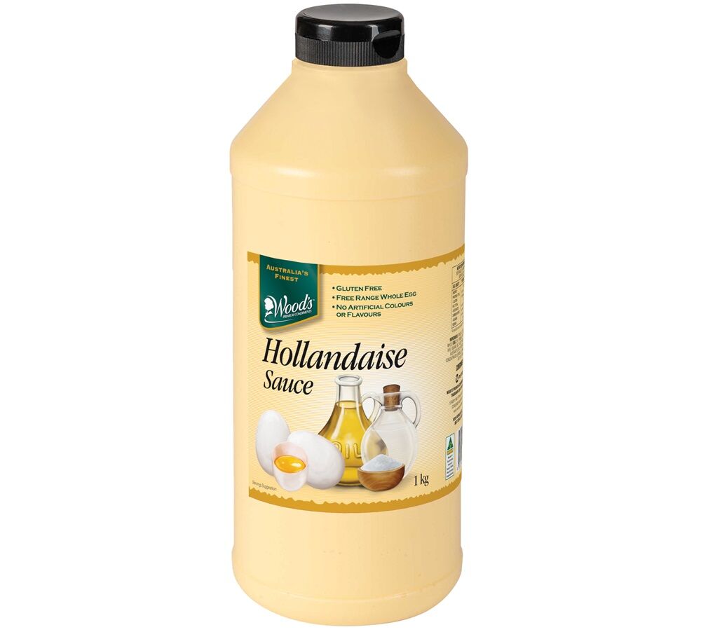 Sauce, Hollandaise Woods 1kg Edlyn (GF)(H)