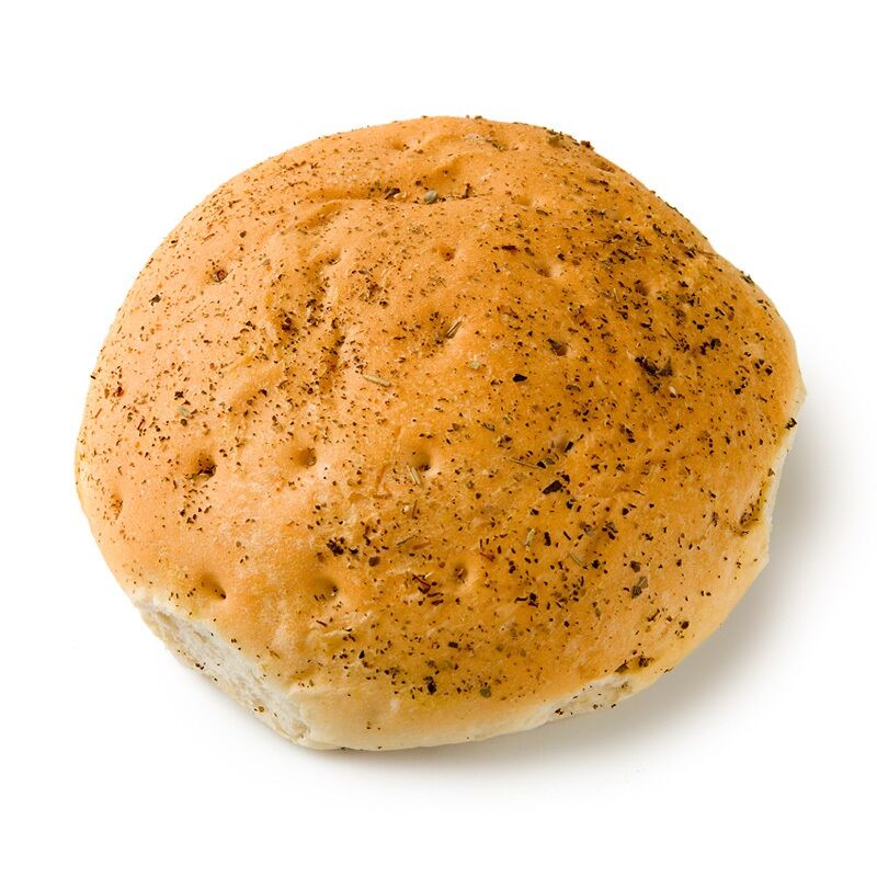 Bread, Round Herb Focaccia (34) Riviera (V)