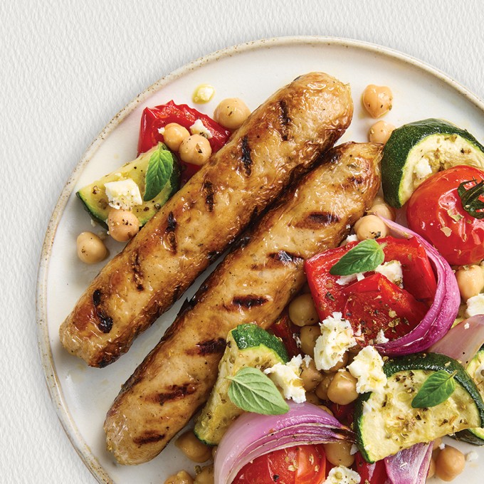 Sausages**Classic British, V2 Food 3.3kg (GF) (H) (V)