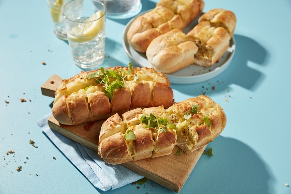 Garlic Bread 7″ Catering Foil Wrap 5646 (40) AGB