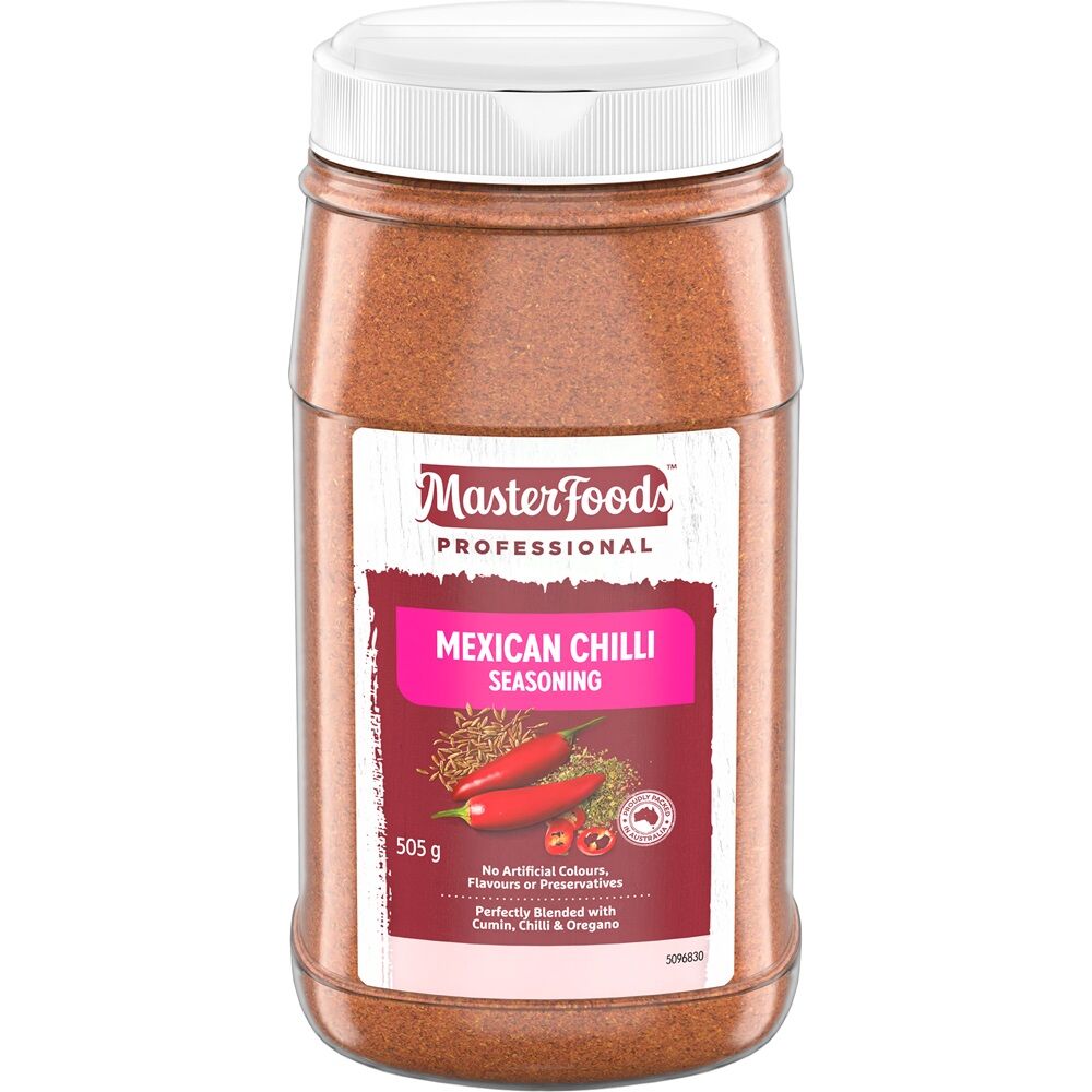 Seasoning, Mexican Chilli 505gm Masterfoods