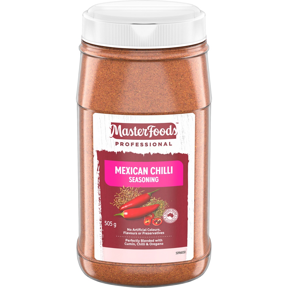 Seasoning, Mexican Chilli 505gm Masterfoods