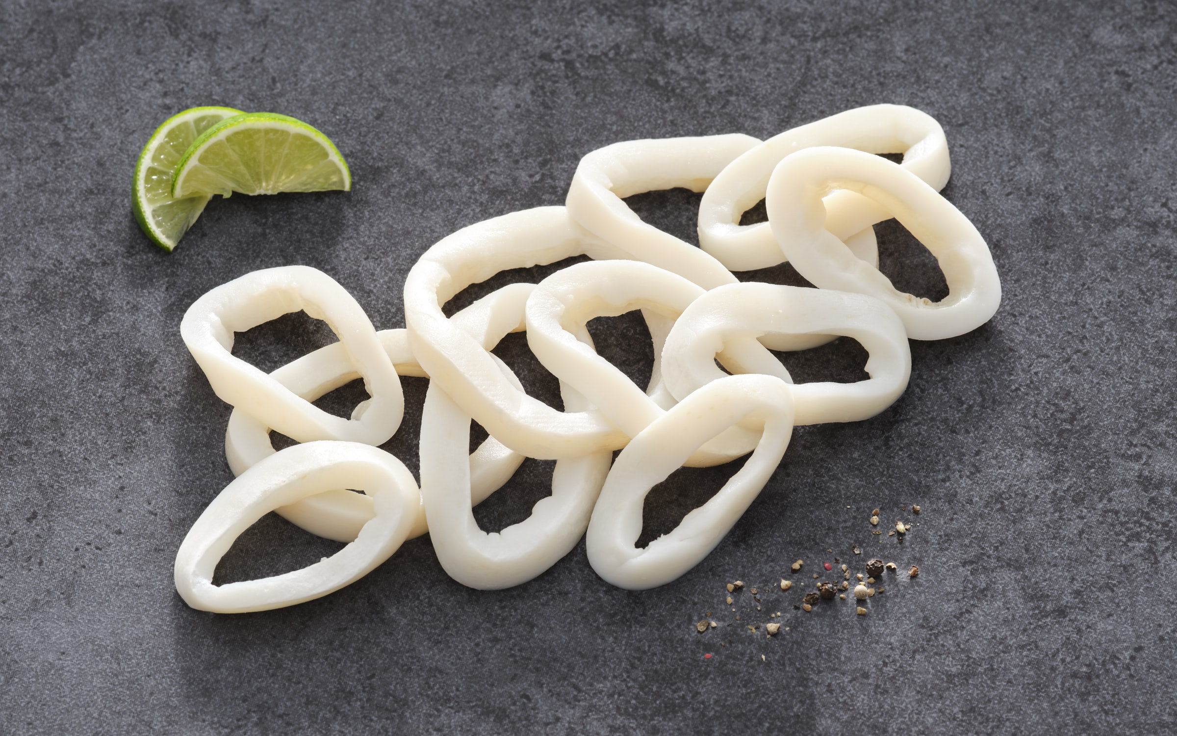Squid**Blanched Rings, Top Sail 5kg CTN