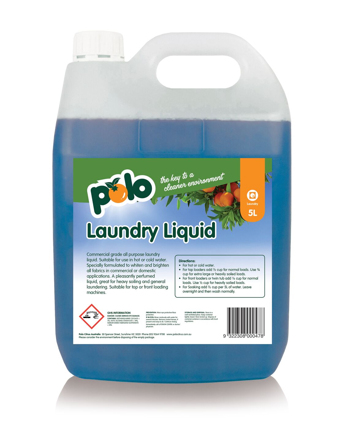 Soap, Laundry Liquid 5L Polo