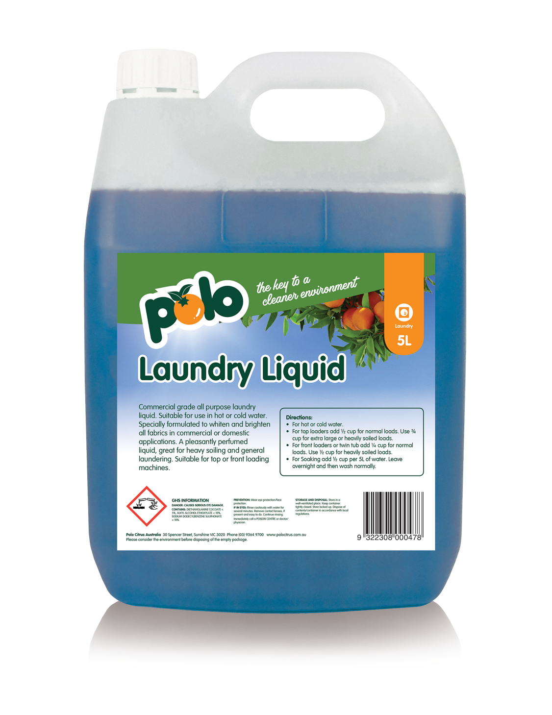 Soap, Laundry Liquid 5L Polo