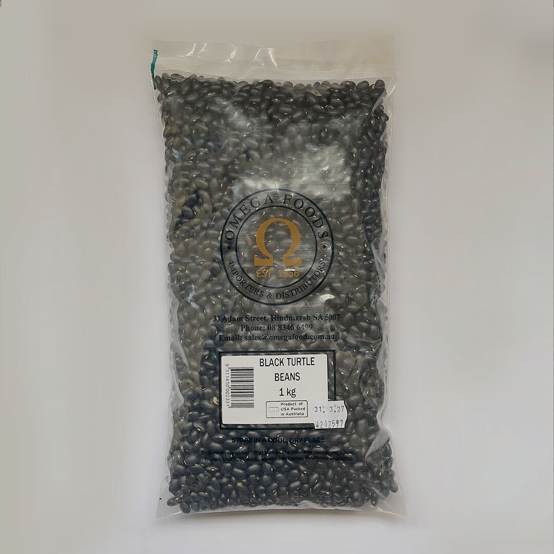 Beans, Turtle Black Omega 1kg