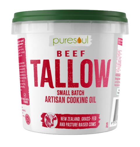 Oil**Beef Tallow NZ Puresoul 6x1L CTN
