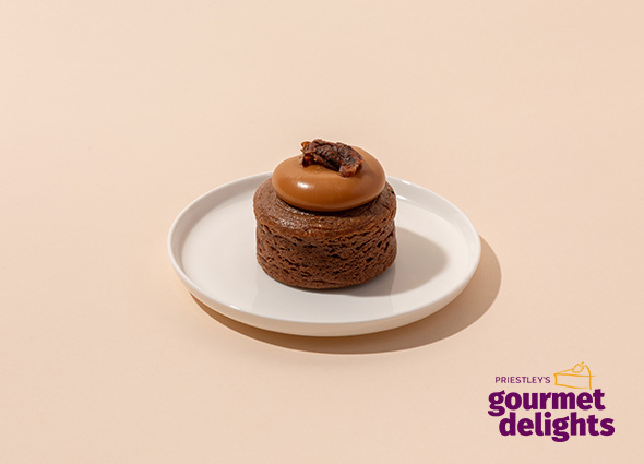 Cake, 1-614 Caramel Sticky Date 100g (8) Priestley’s (GF)