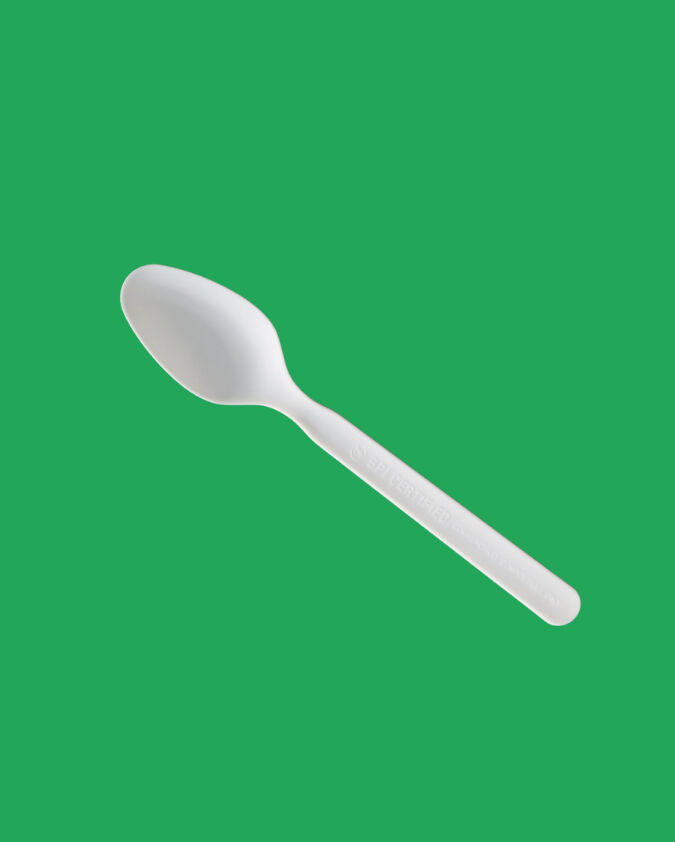 Spoon, Bioplastic CPLA (50) Royalpac