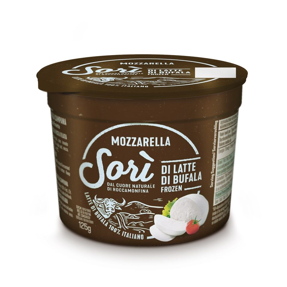 Cheese**Buffalo Mozzarella SORI 12X125gm Frozen