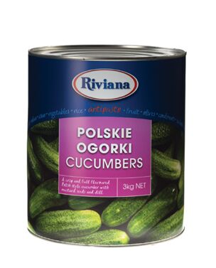Cucumbers**Polskie Orgorki Riviana 3x3kg CTN